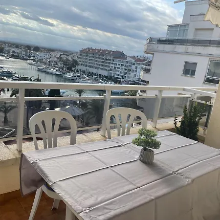 Magnifique Vue Sur Le Canal Et La D'empuriabrava דירה אמפוריבראבה
